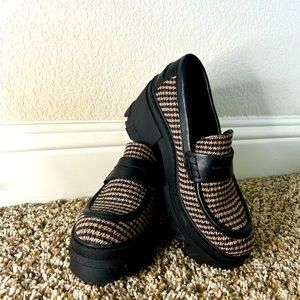 Steve Madden - Brown/Black - Beth Heeled Loafers - EU 37 US 6.5